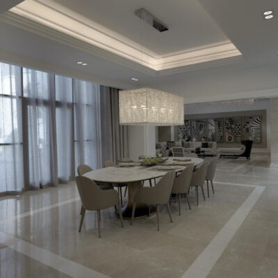 dining mansion district one contemporary